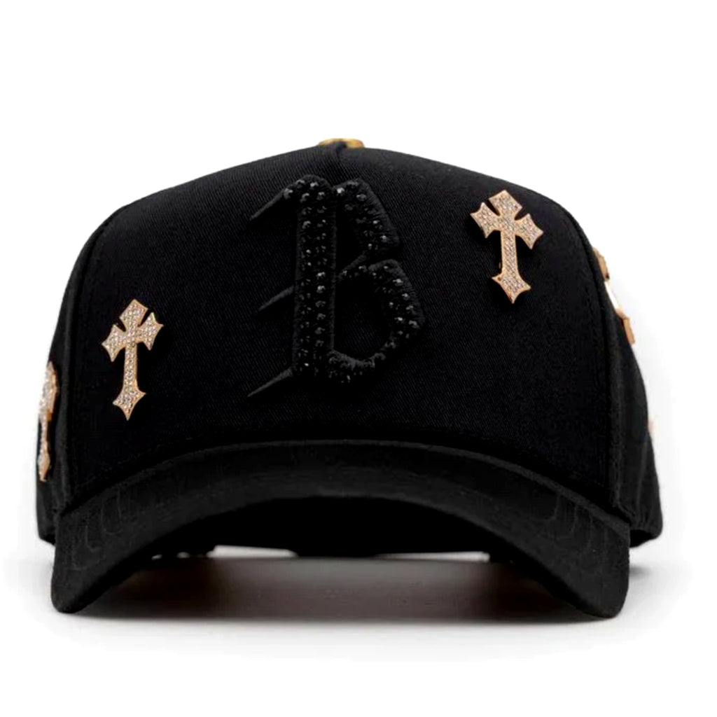 BARBAS HATS "B CHROME 24K GOLD"