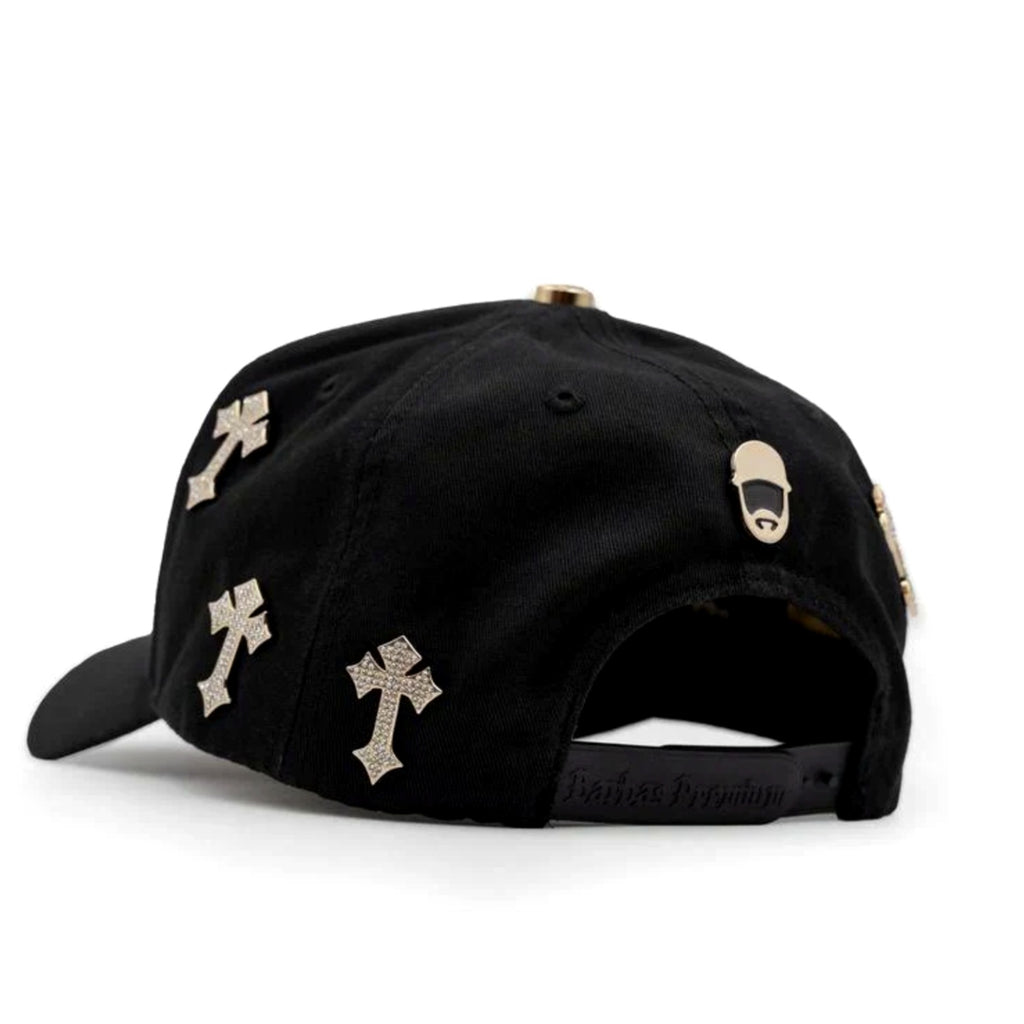 BARBAS HATS "B CHROME 24K GOLD"