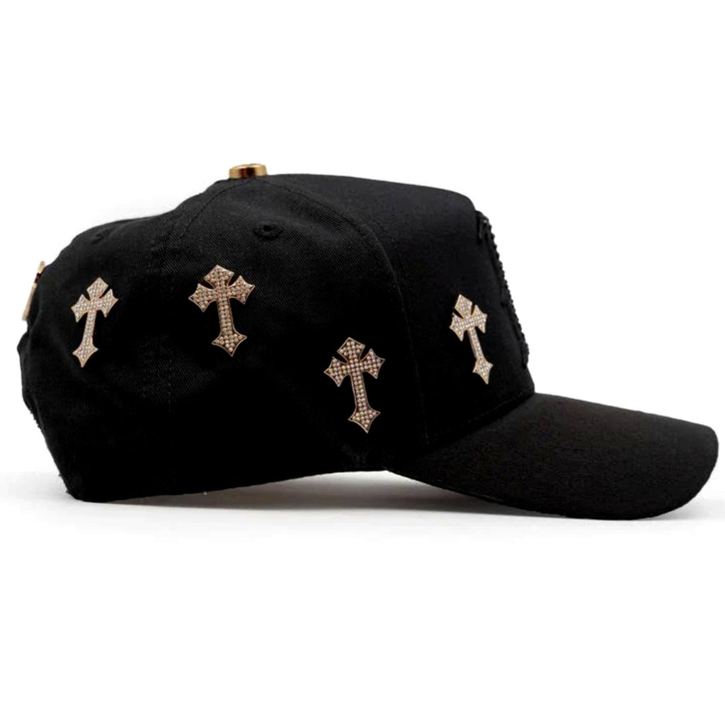 BARBAS HATS "B CHROME 24K GOLD"