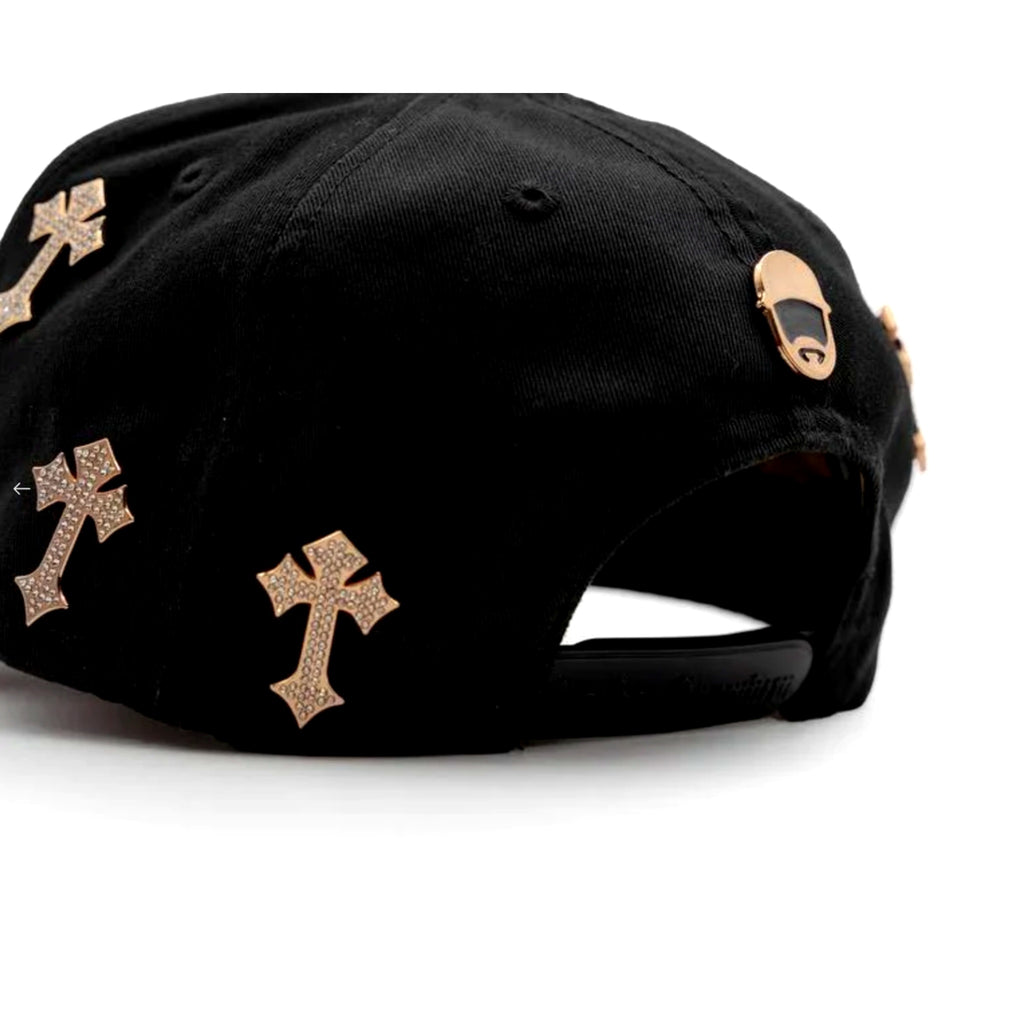BARBAS HATS "B CHROME 24K GOLD"