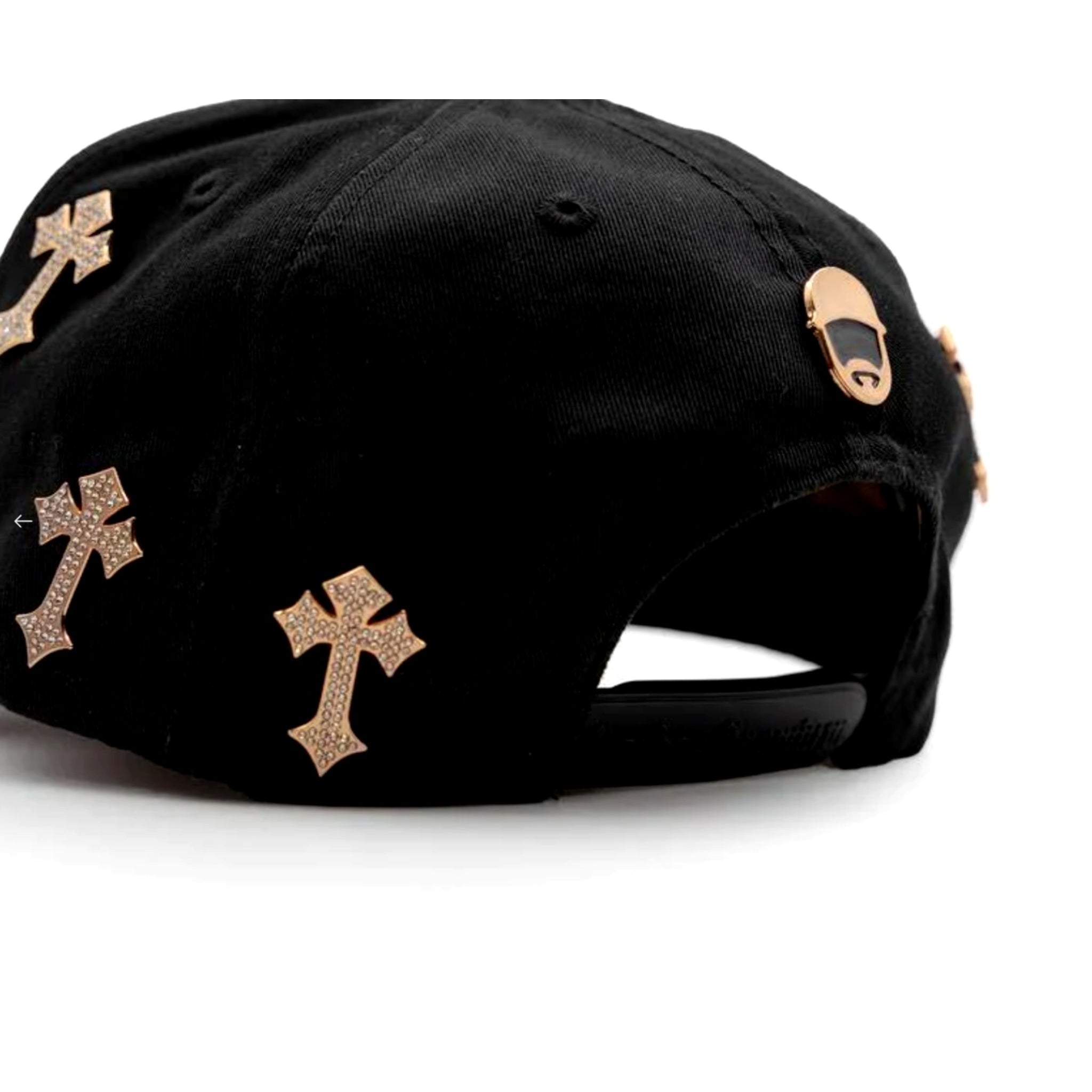 BARBAS HATS "B CHROME 24K GOLD"