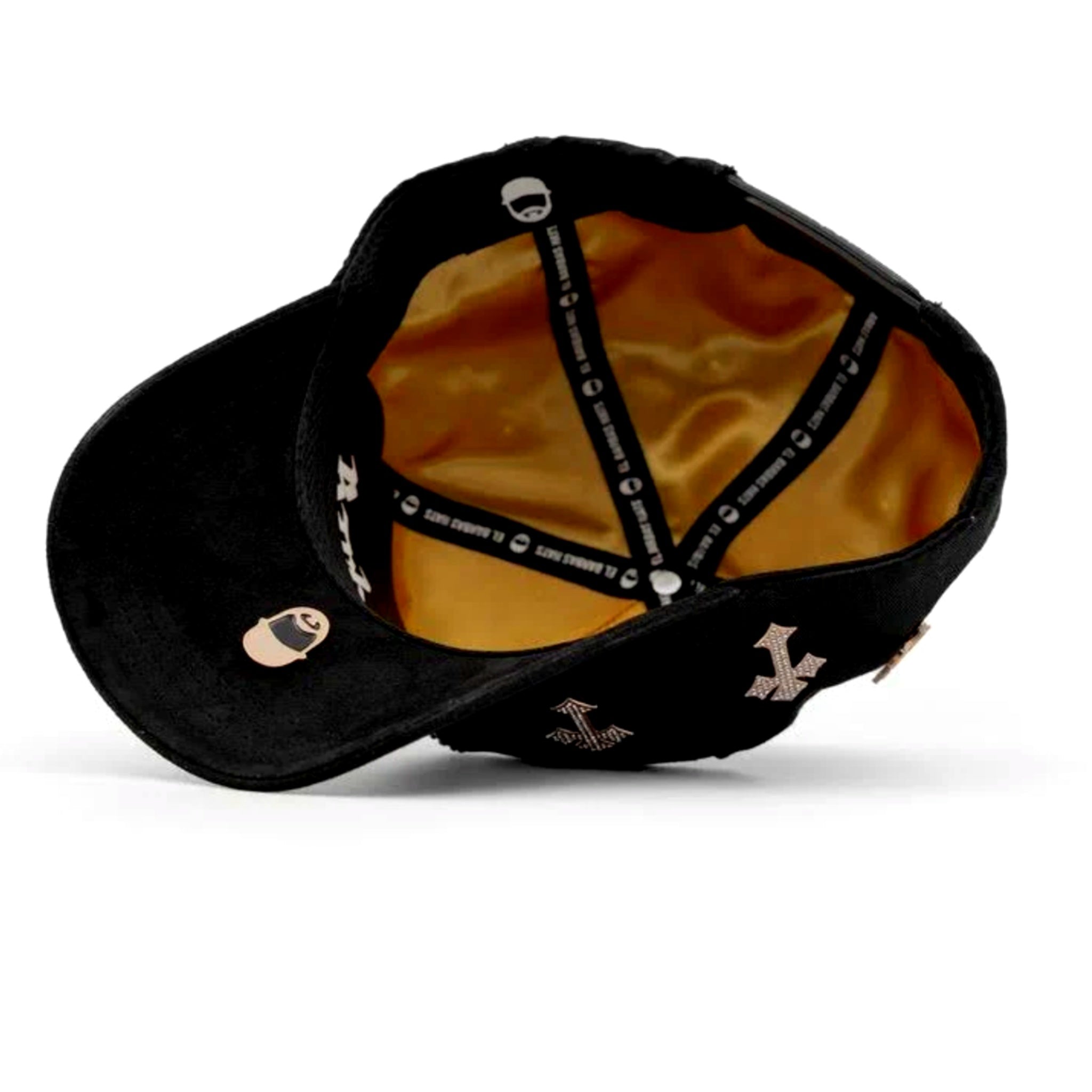 BARBAS HATS "B CHROME 24K GOLD"