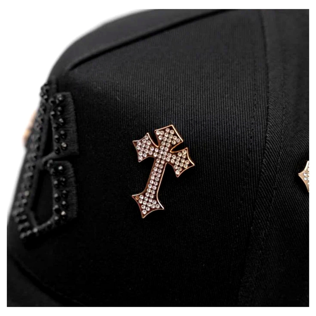 BARBAS HATS "B CHROME 24K GOLD"