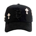 BARBAS HATS B CROSS 24K ROSE GOLD