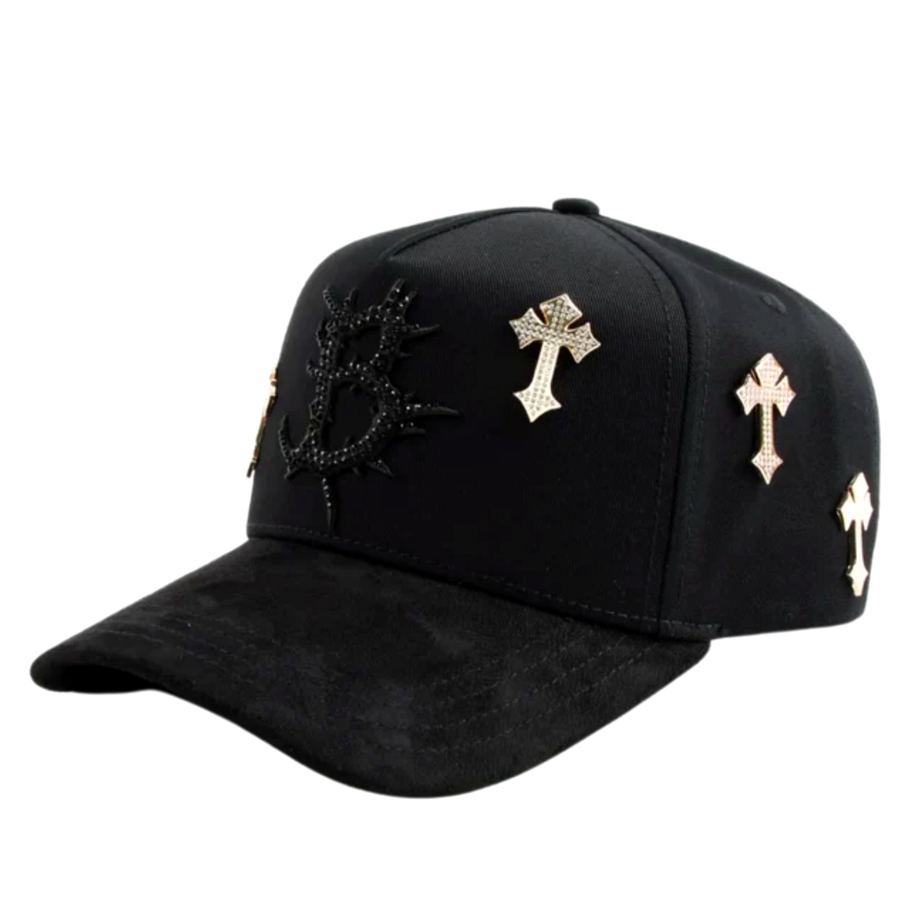 BARBAS HATS B CROSS 24K ROSE GOLD