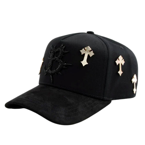 BARBAS HATS B CROSS 24K ROSE GOLD