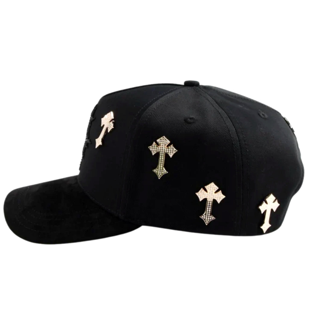 BARBAS HATS B CROSS 24K ROSE GOLD