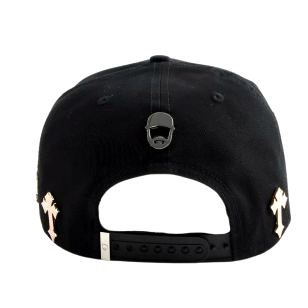 BARBAS HATS B CROSS 24K ROSE GOLD