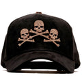 BARBAS HATS "ROSE GOLD SKULLS 24K"