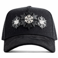 BARBAS HATS PLATINUM SNOWFLAKE