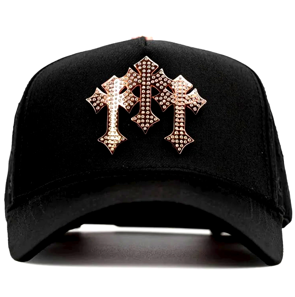 BARBAS HATS "CHROME ROSE GOLD"